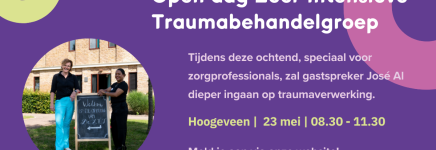 Thema-ochtend "Trauma (ver)draag je niet alleen" met gastspreker José Al Thema-ochtend "Trauma (ver)draag je niet alleen" met gastspreker José Al