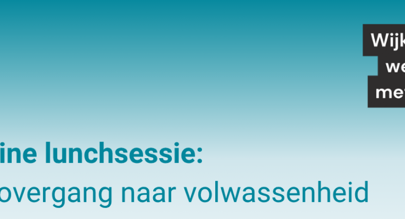 Lunchsessie: De overgang naar volwassenheid