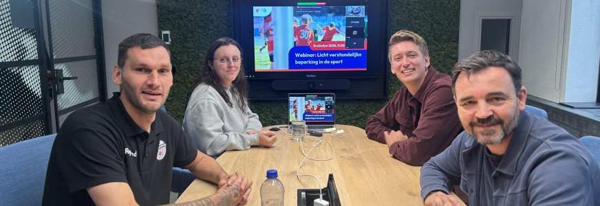 Terugblik videosessie: Licht verstandelijke beperking in de sport Terugblik videosessie: Licht verstandelijke beperking in de sport
